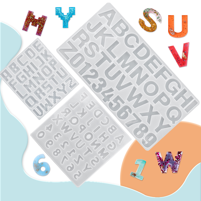 Jewelry Making Drill - Alphabet Election Xy Résine Moule Kit,