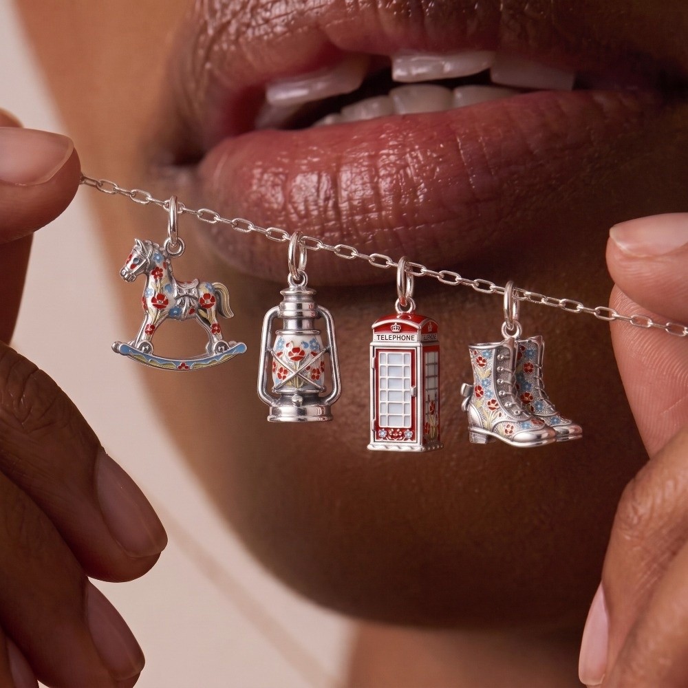 Jewelry Making London - Jolis pendentifs en acier inoxydable, motifs