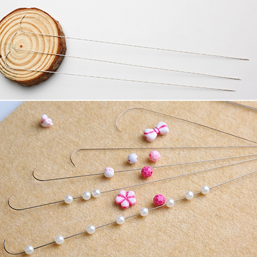Jewelry Making Drill - Aiguilles à perles en acier inoxydable,