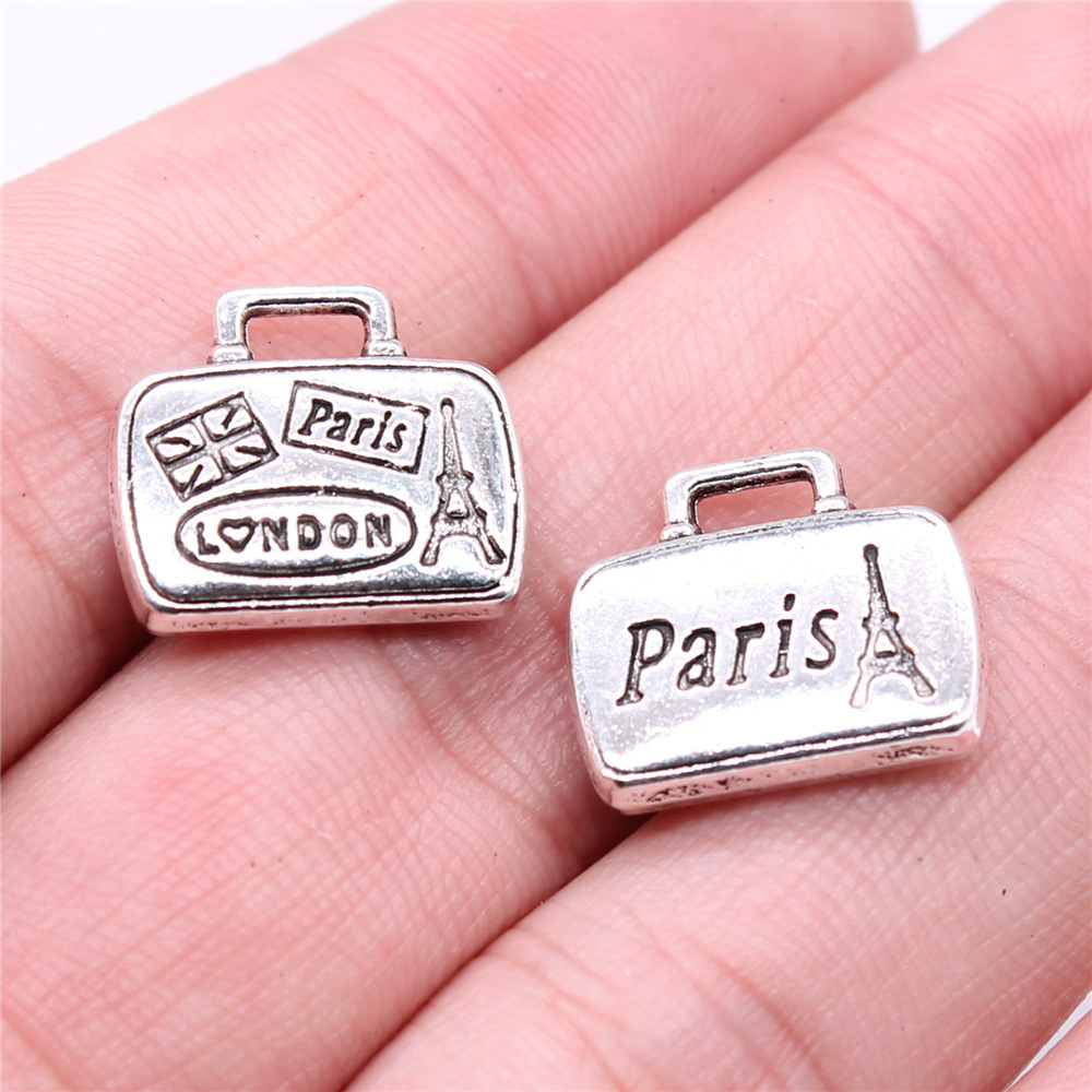 Jewelry Making London - WYSIWYG 5 pièces 16x14mm couleur argent