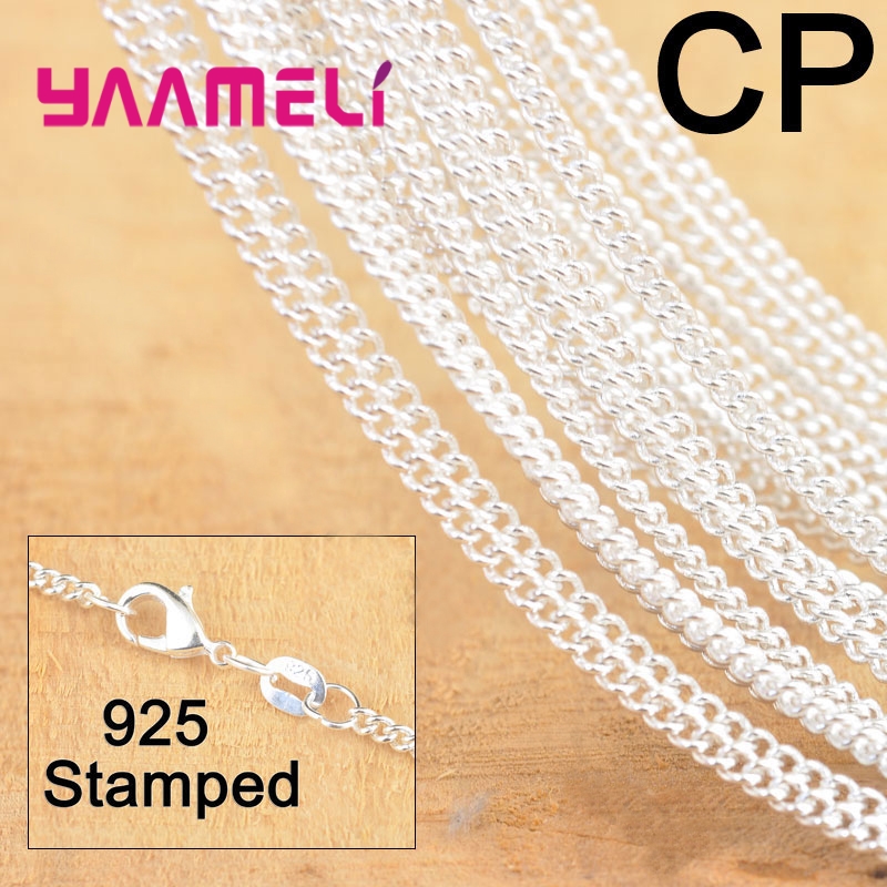 10 pièces offre spéciale 18 po - Lobster Clasp Silver avis et prix