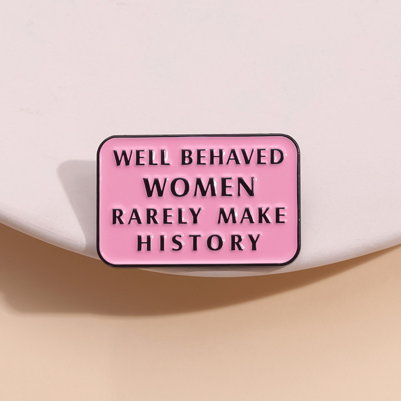 Épingles féministes en émail p - Jewelry Making History avis et prix