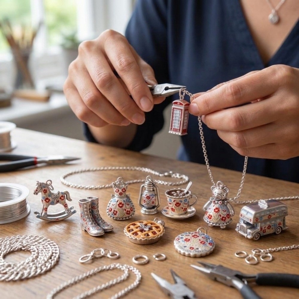 Jolis pendentifs en acier inox - Jewelry Making London avis et prix