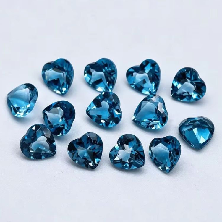 Topaze bleue de Londres nature - Jewelry Making London avis et prix