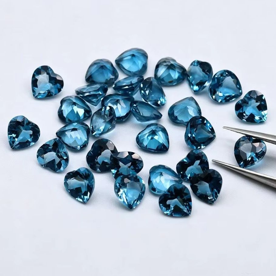 Topaze bleue de Londres nature - Jewelry Making London avis et prix