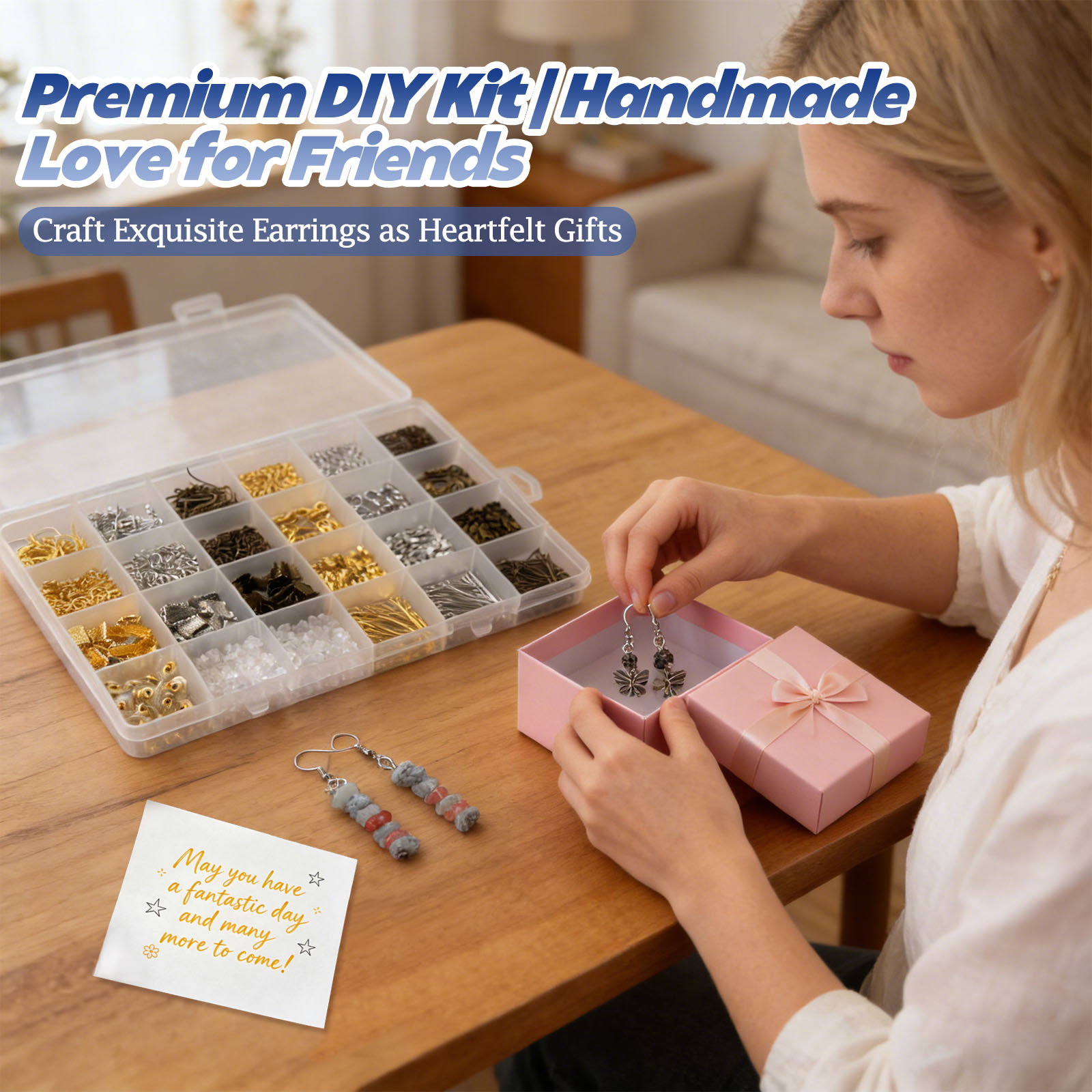 Kit de fabrication d'oreillett - Jewelry Making At Home avis et prix