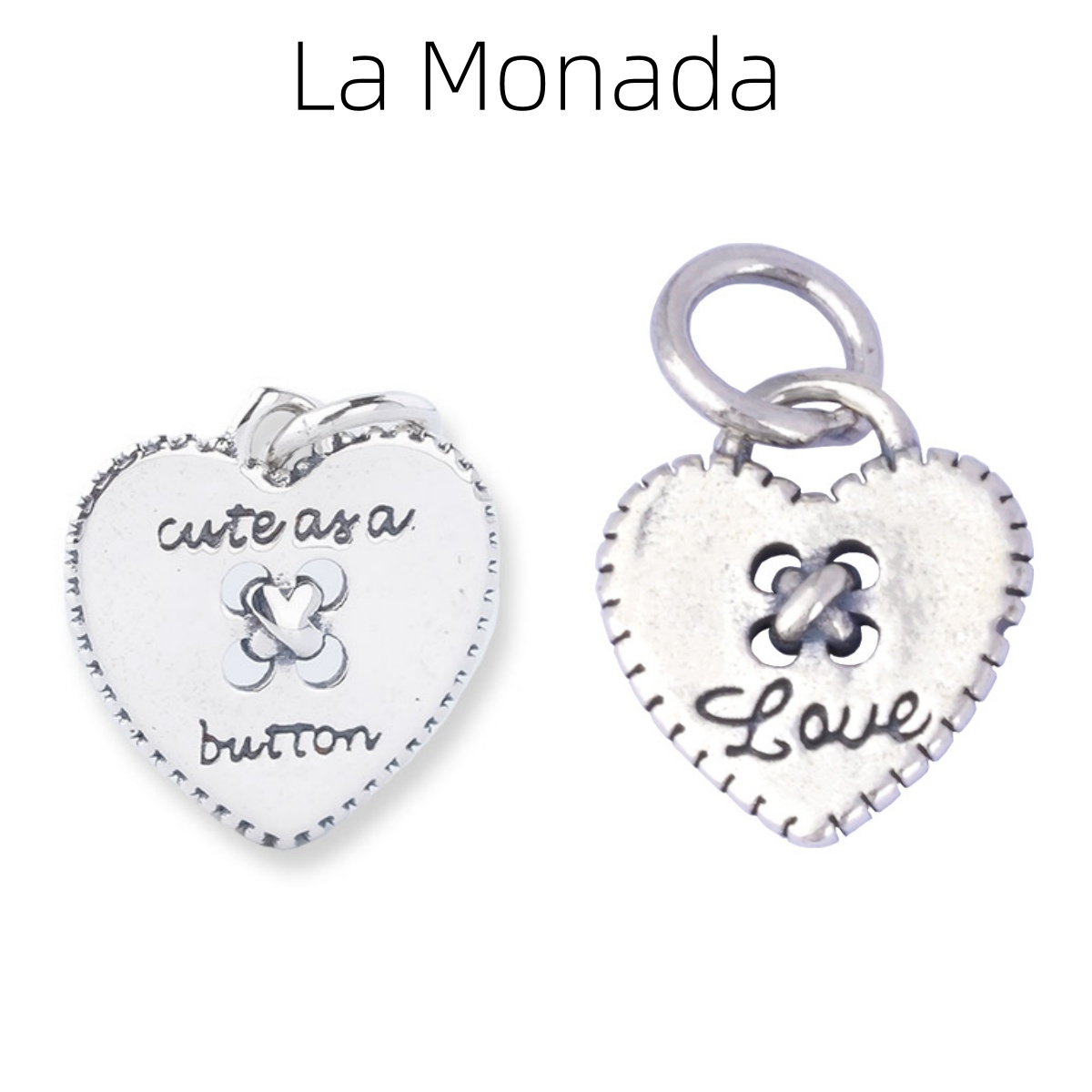 Pendentif Breloque Cœur en Arg - Jewelry Making In La avis et prix