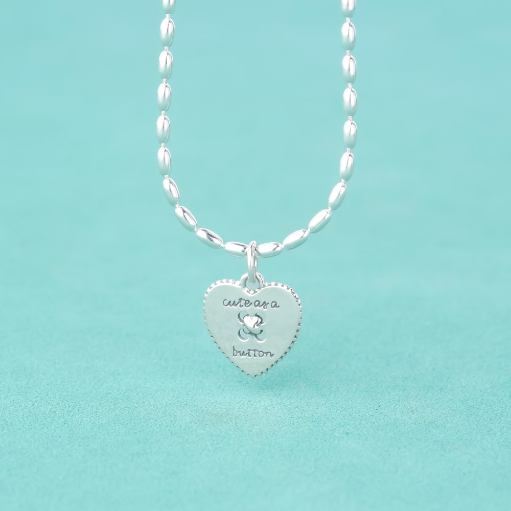 Pendentif Breloque Cœur en Arg - Jewelry Making In La avis et prix