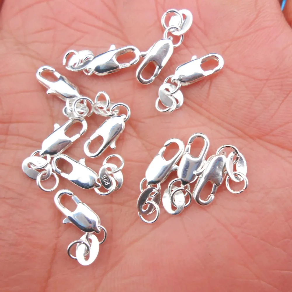 20PCS Fermoirs mousquetons uni - Lobster Clasp Silver avis et prix