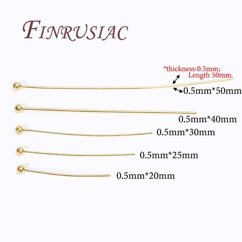 Épingles plaquées or 20-50mm,  - Jewelry Making Drill avis et prix