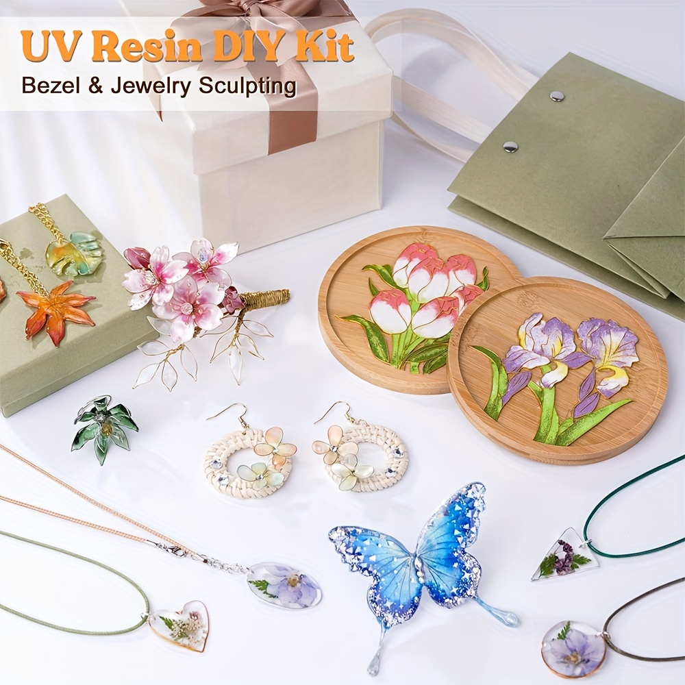Colle en résine à tremper UV 4 - Jewelry Making At Home avis et prix